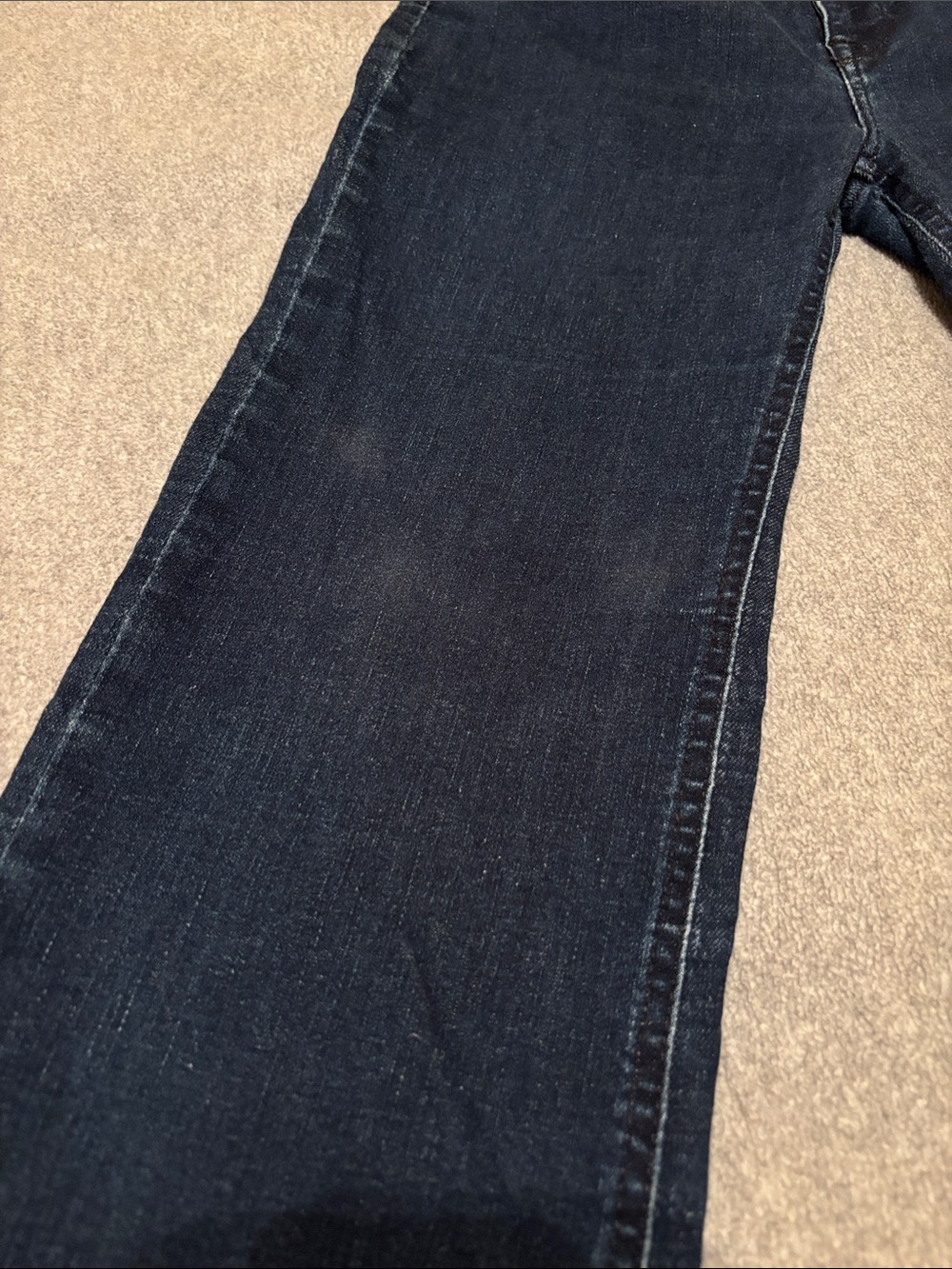 Reiss Perry Contour High Rise Flared Jeans Dark Wash Size 28R - Picture 12 of 15